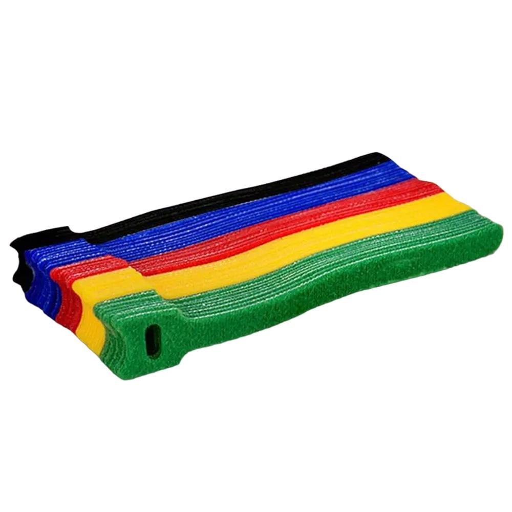 Стяжка Tactix Т-замок нейлон-ткань 12х150 мм 100 шт. Разноцветный (VLCR-5Color)