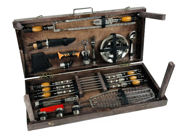 Набор шампуров в кейсе Grill Master 38 пр.