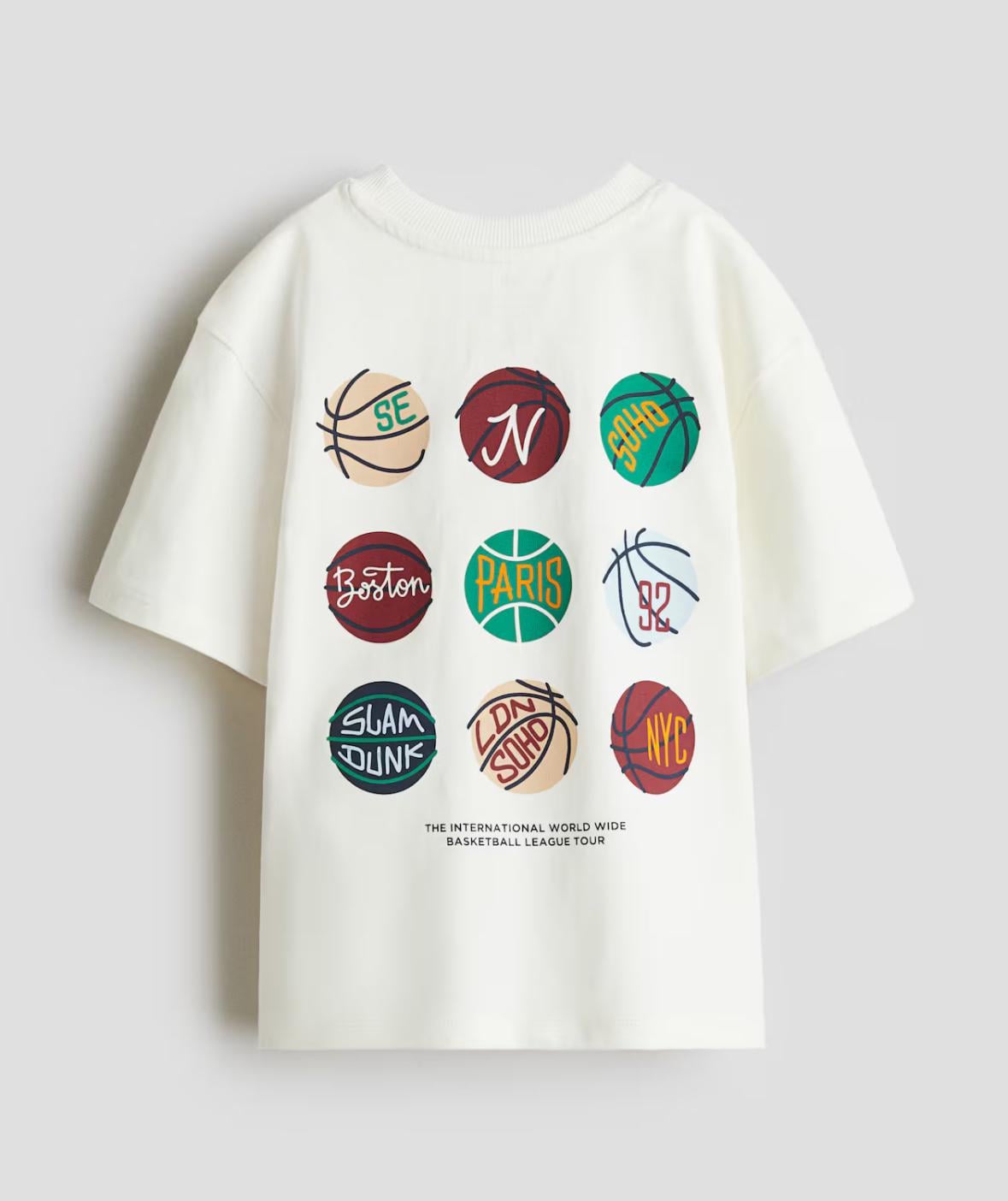 Футболка дитяча H&M 134-140 см Білий (5104)