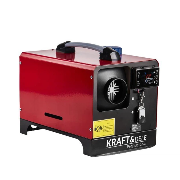 Обогреватель дизельный автономный WEBASTO Kraft&Dele KD11780 8 кВт 12/230 В 15 А с пультом дистанционного управления (11780)