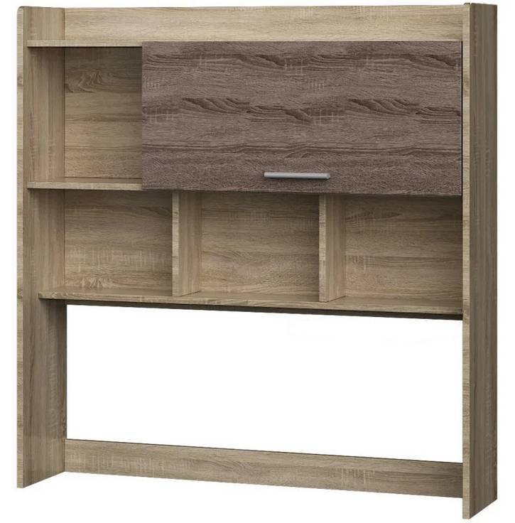 Надстройка для стола Эверест Школьник-3,4,5 Сонома/Трюфель (EVR-2158)