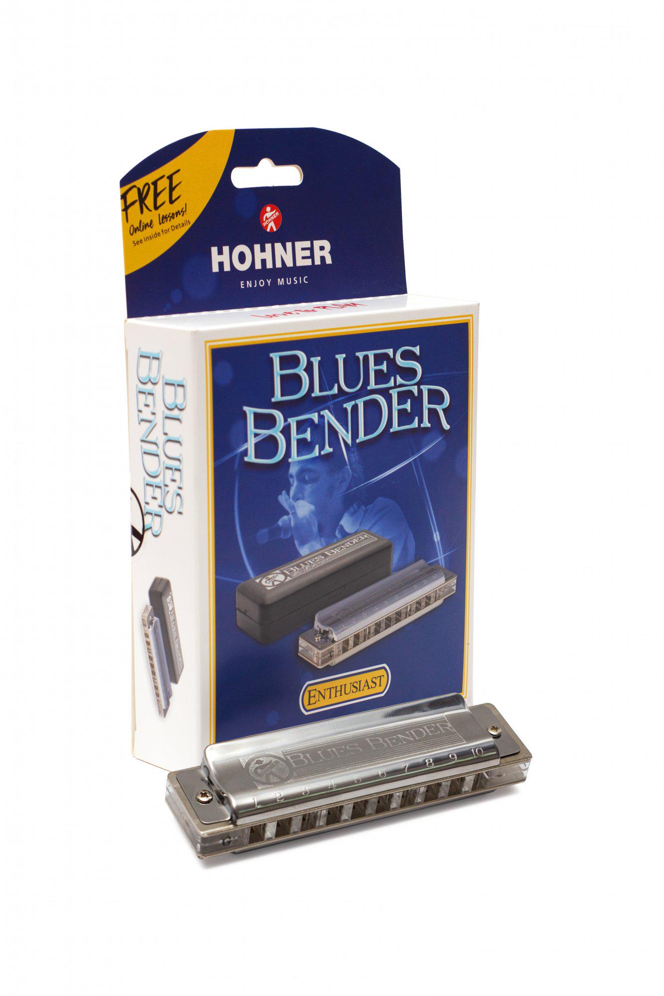 Губна гармошка Hohner Enthusiast Blues Bender M58603X D-major (127969) - фото 4