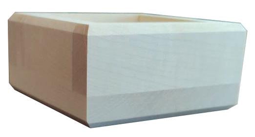 Коробка дерев`яна для декору 7x7 см (00045)