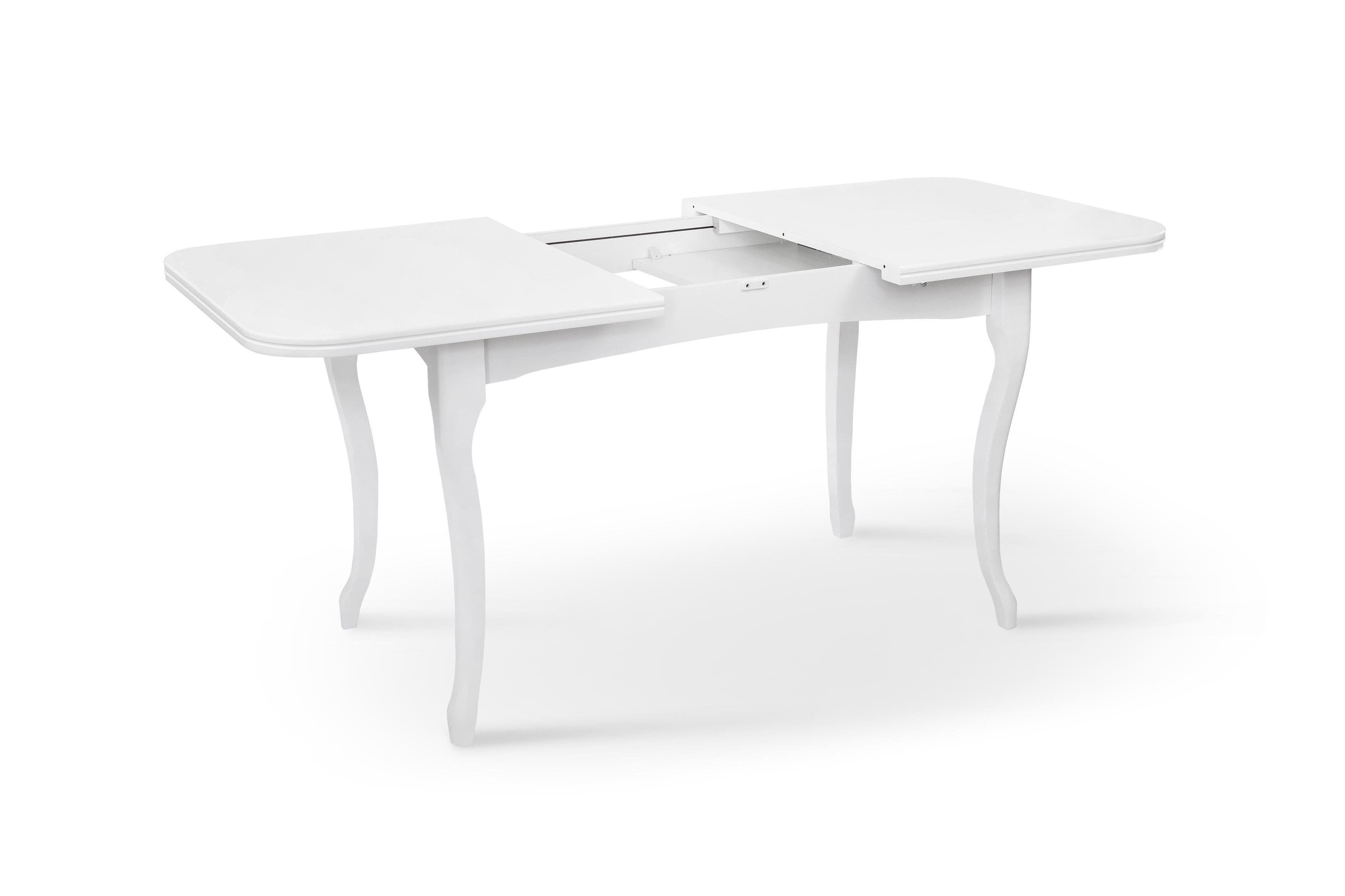 Обеденный стол Ультра Соренто 1300/1700х780х760 мм Белый (GAА0047891) - фото 3 Обеденный стол Ультра Соренто 1300/1700х780х760 мм Белый (GAА0047891) - фото 3