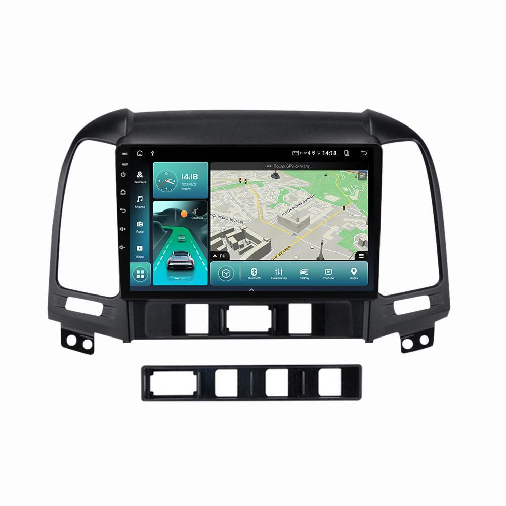 Магнитола штатная BACAR для Hyundai Santa Fe 2006-2012 2/32Gb Optimal (1671558)