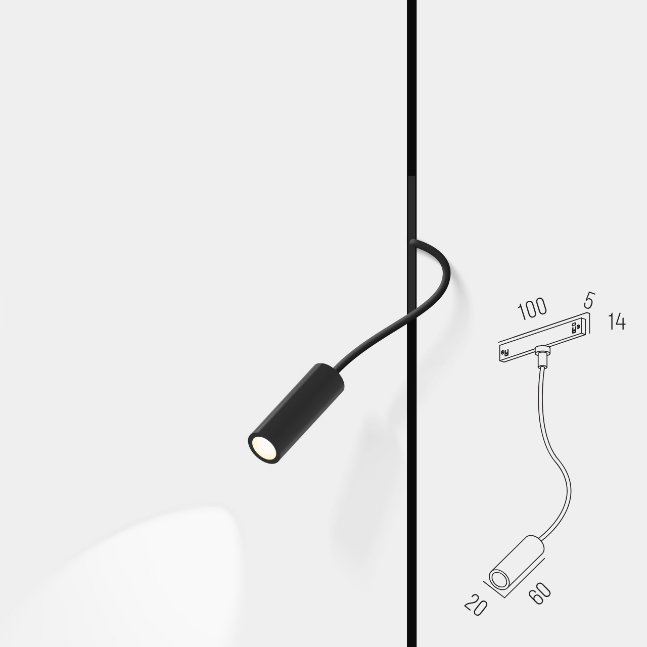 Світильник магнітний трековий MERALLI FLEXY TUBE 12W 3000K/6000K регульована WIFI 2,4G TUYA Чорний (TRPVFT003) - фото 2 Світильник магнітний трековий MERALLI FLEXY TUBE 12W 3000K/6000K регульована WIFI 2,4G TUYA Чорний (TRPVFT003) - фото 2