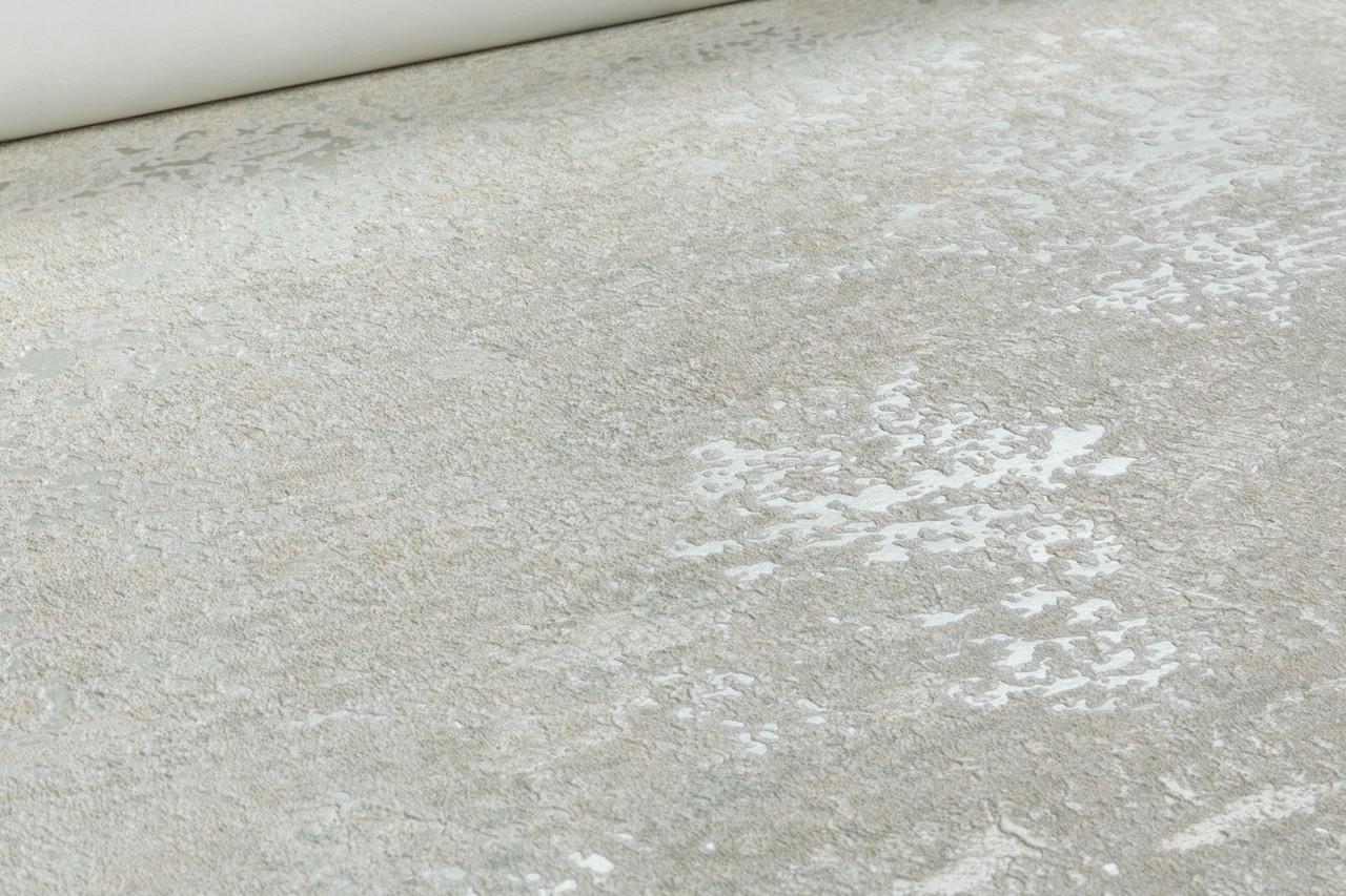 Обои флизелиновые Marburg Casa Vita 36071 винил горячего тиснения 1,06х10,05 м Бледный хаки