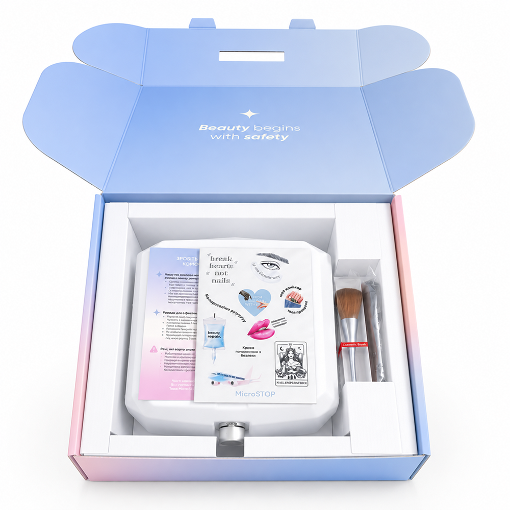 Вытяжка для маникюра Microstop Base Pro White - фото 5