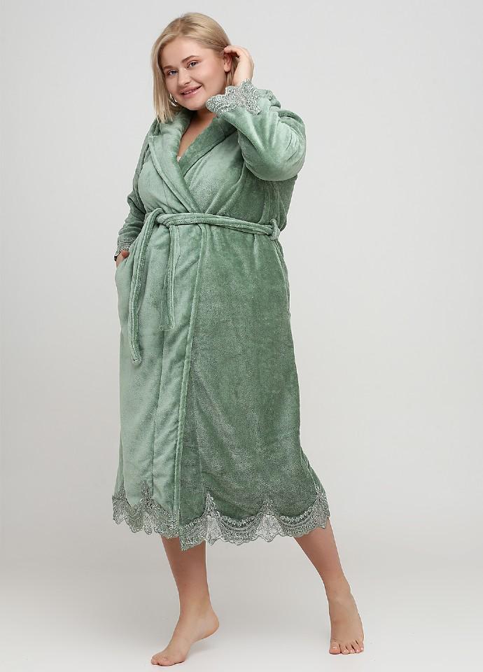 Халат Wild Love XL Зелений (996)