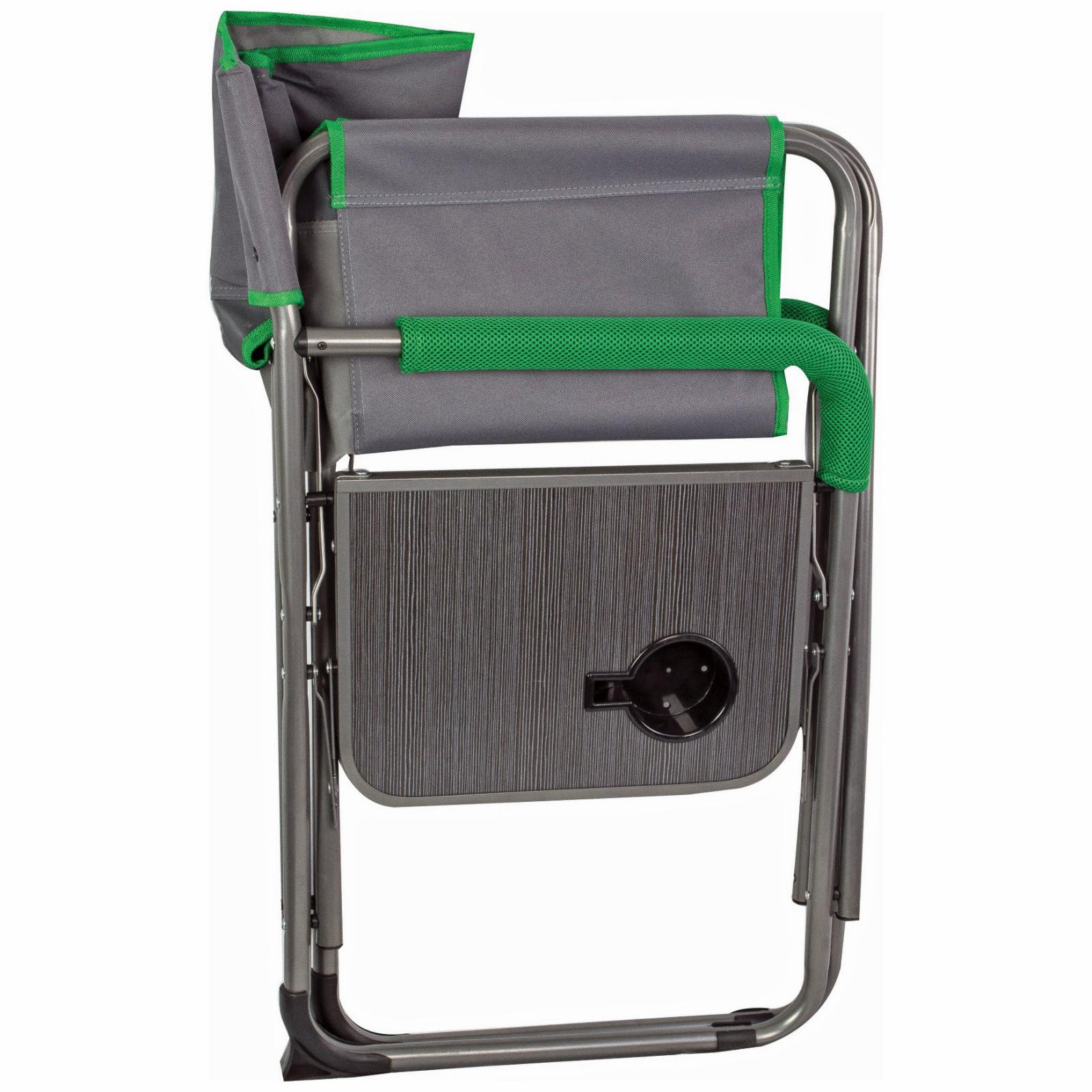 Стілець туристичний Highlander Directors With Side Table Grey - фото 2 Стілець туристичний Highlander Directors With Side Table Grey - фото 2