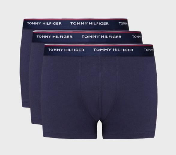 Набір трусів боксерів чоловічих Tommy Hilfiger PREMIUM ESSENTIALS 3 шт. S Темно-синій (100117240)