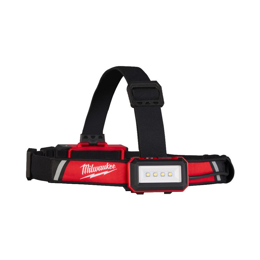 Фонарь налобний MILWAUKEE L4 HLRP-301 светодиодный аккумуляторный (4933479767)