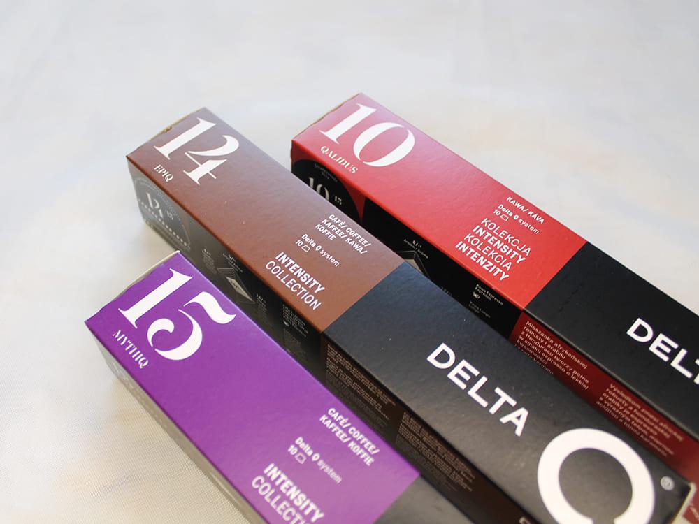 Комплект кофе в капсулах Delta Q разные вкусы 3 шт. (46765745624513)