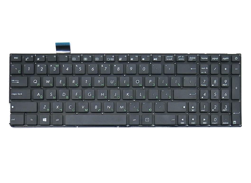 Клавиатура для ноутбука Asus K542 K542UQ матовая (0KNB0-610WRU00)