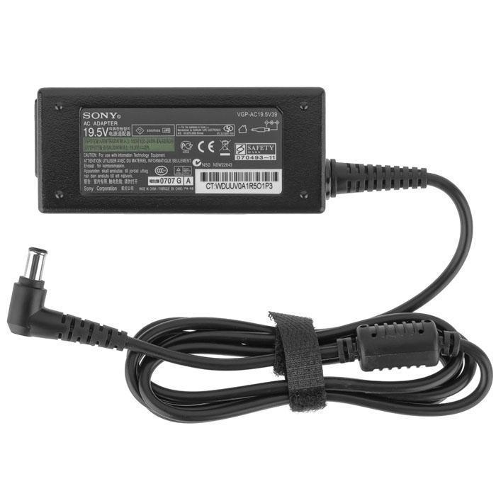 Блок питания для ноутбука Sony 19,5V 2A 40W 3 hole без кабеля 6,5х4,4 мм Black (216599)