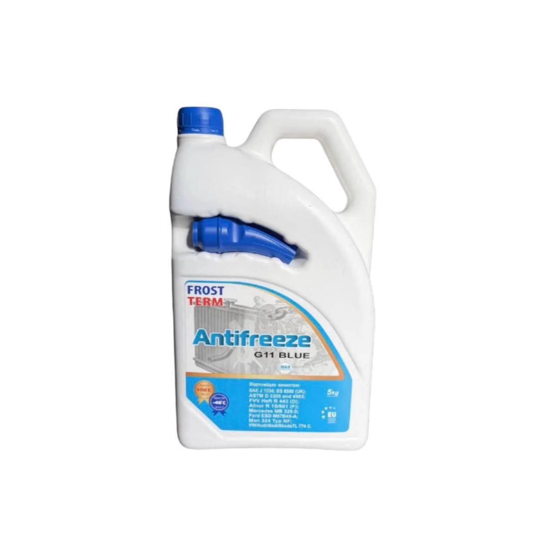Антифриз FROSTTERM G11 Blue готов к использованию -40 °C 5 кг