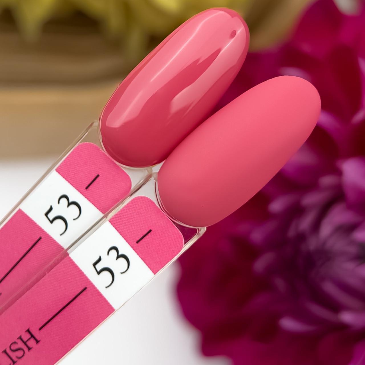Гель-лак Crooz Gel Polish №53 8 мл Пастельно-розовый