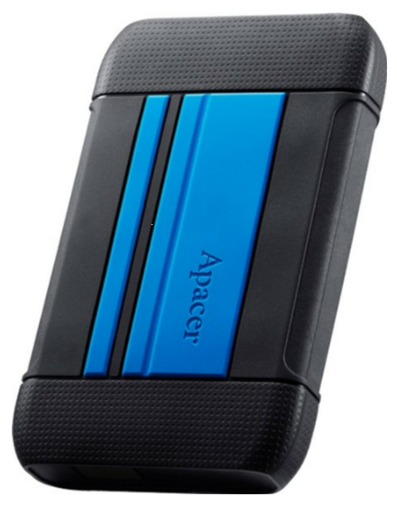 Жесткий диск внешний Apacer USB 3.1 Gen1 AC633 1TB 2,5" Black/Blue (AP1TBAC633U-1)