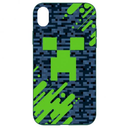 Чехол для iPhone XR Minecraft Creeper (6813311-16-133996)