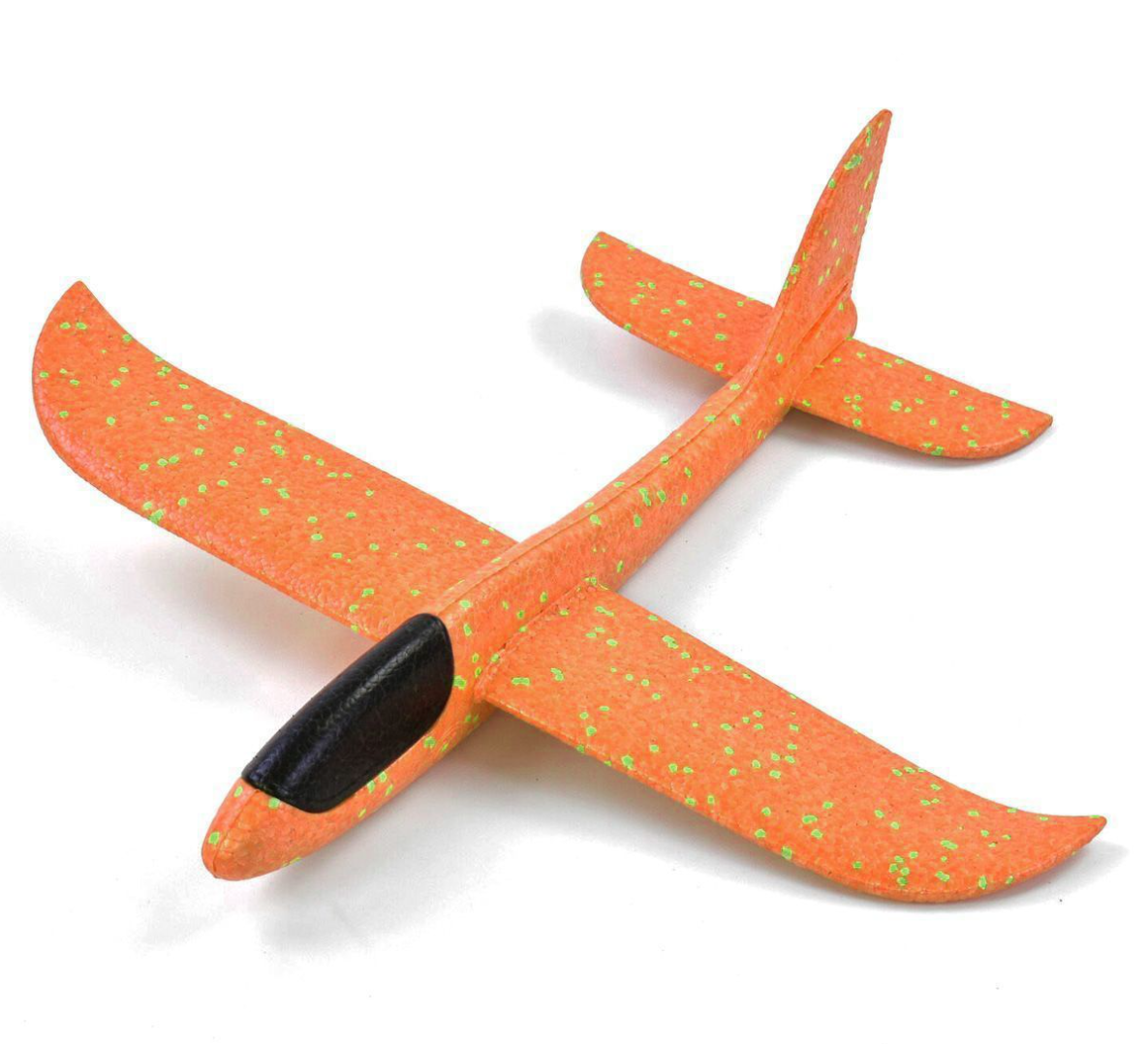 Планер-самолет HM-2023 пенопластовый 48 см Оранжевый (25697414) - фото 1
