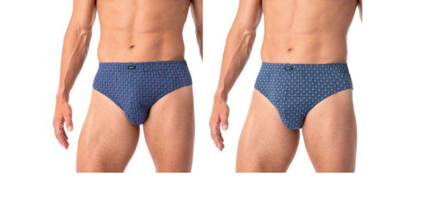 Трусы слипы мужские KEY MPC 945 XXL 2 шт . Разноцветный с рисунком (5904765680321)