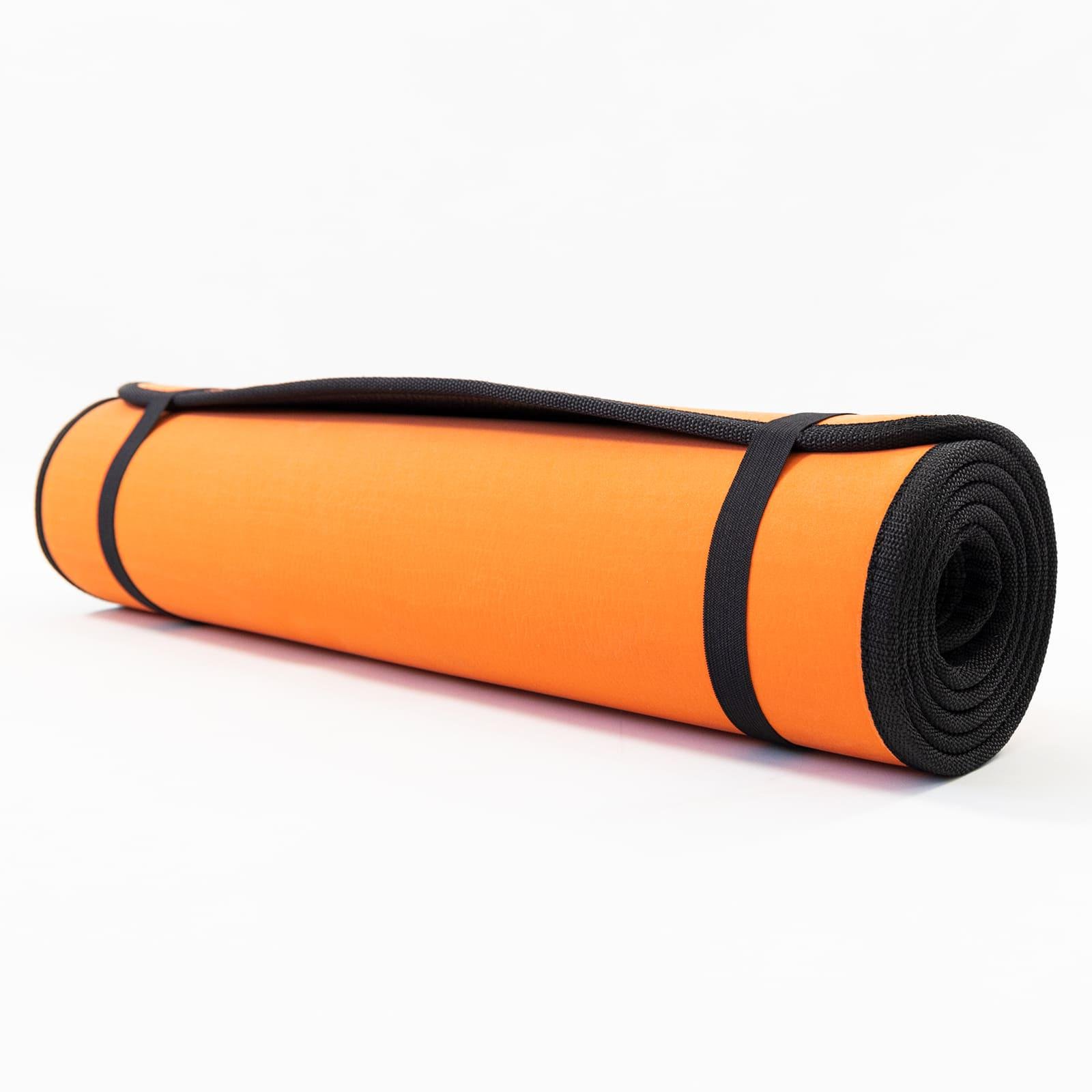 Килимок для йоги та фітнесу OSPORT Yoga Pro+ EVA двошаровий 8 мм Помаранчево-чорний (OF-0275) - фото 5 Килимок для йоги та фітнесу OSPORT Yoga Pro+ EVA двошаровий 8 мм Помаранчево-чорний (OF-0275) - фото 5