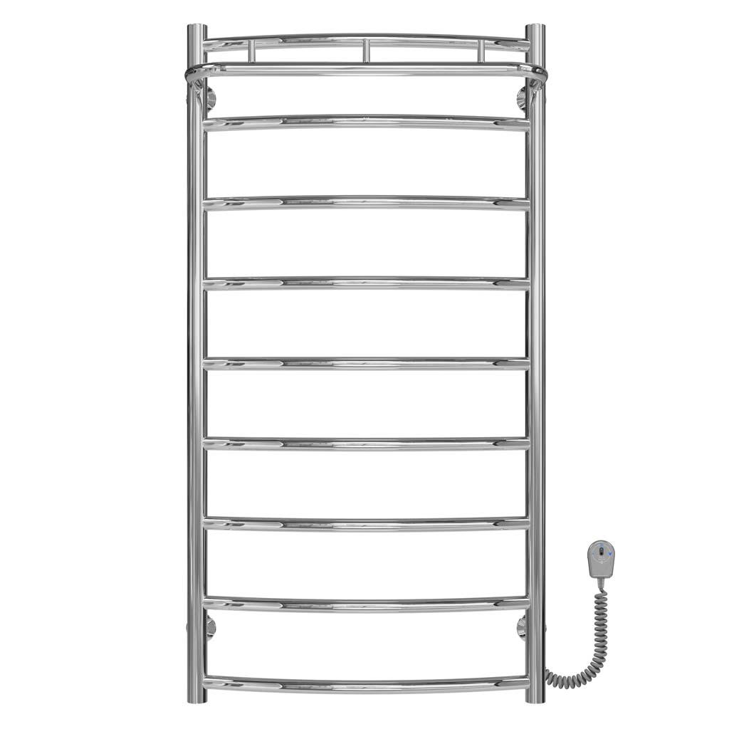 Полотенцесушитель электрический Deffi Классик N П9 EF16 правое подключение нержавеющая сталь 500х1000 мм Хром (C.KN.100.50.9.ECR5)