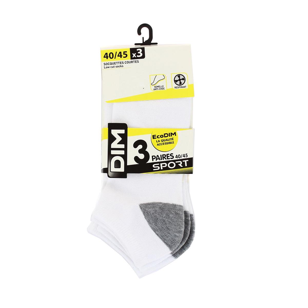 Носки DIM Dim Sport blanc UN Носки DIM Dim Sport blanc UN