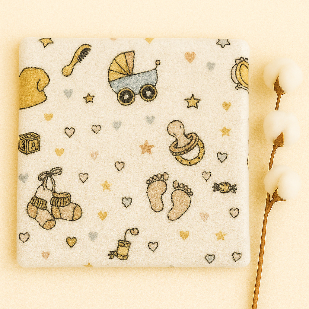 Пеленка детская Игрушки фланелевая баевая в роддом тканевая хлопчатобумажная 90х110 см (2745658083)