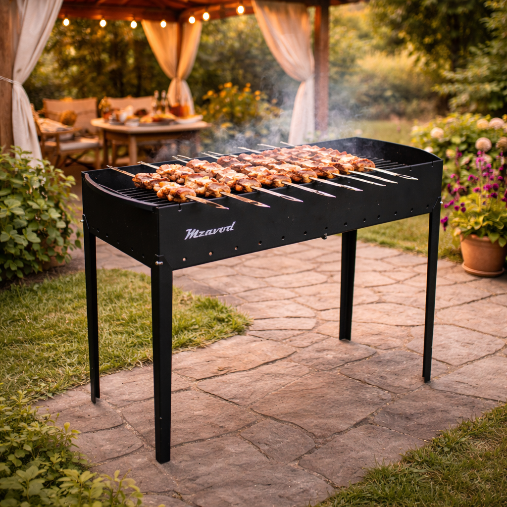 Мангал Jooki Еней на 9 шампурів 3 мм на ніжках