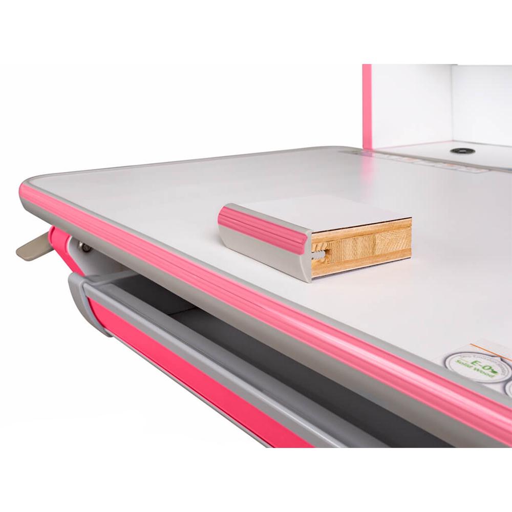 Парта трансформер школьная эргономичная Mealux Sherwood Energy Белый/Розовый (BD-830 W/PN Energy) - фото 4 Парта трансформер школьная эргономичная Mealux Sherwood Energy Белый/Розовый (BD-830 W/PN Energy) - фото 4