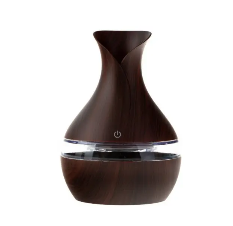 Увлажнитель воздуха ультразвуковой Humidifier с LED-подсветкой Темное дерево (21-25-1516)