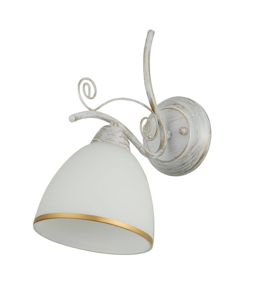 Светильник настенный бра Light House SRS-20661/1W Белый с золотым