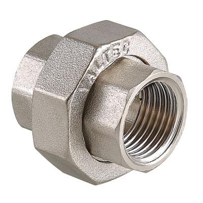 Фитинг резьбовой Valtec муфта разъемная американка ВН-ВН 1 1/2" (VTr.340.N.0008)