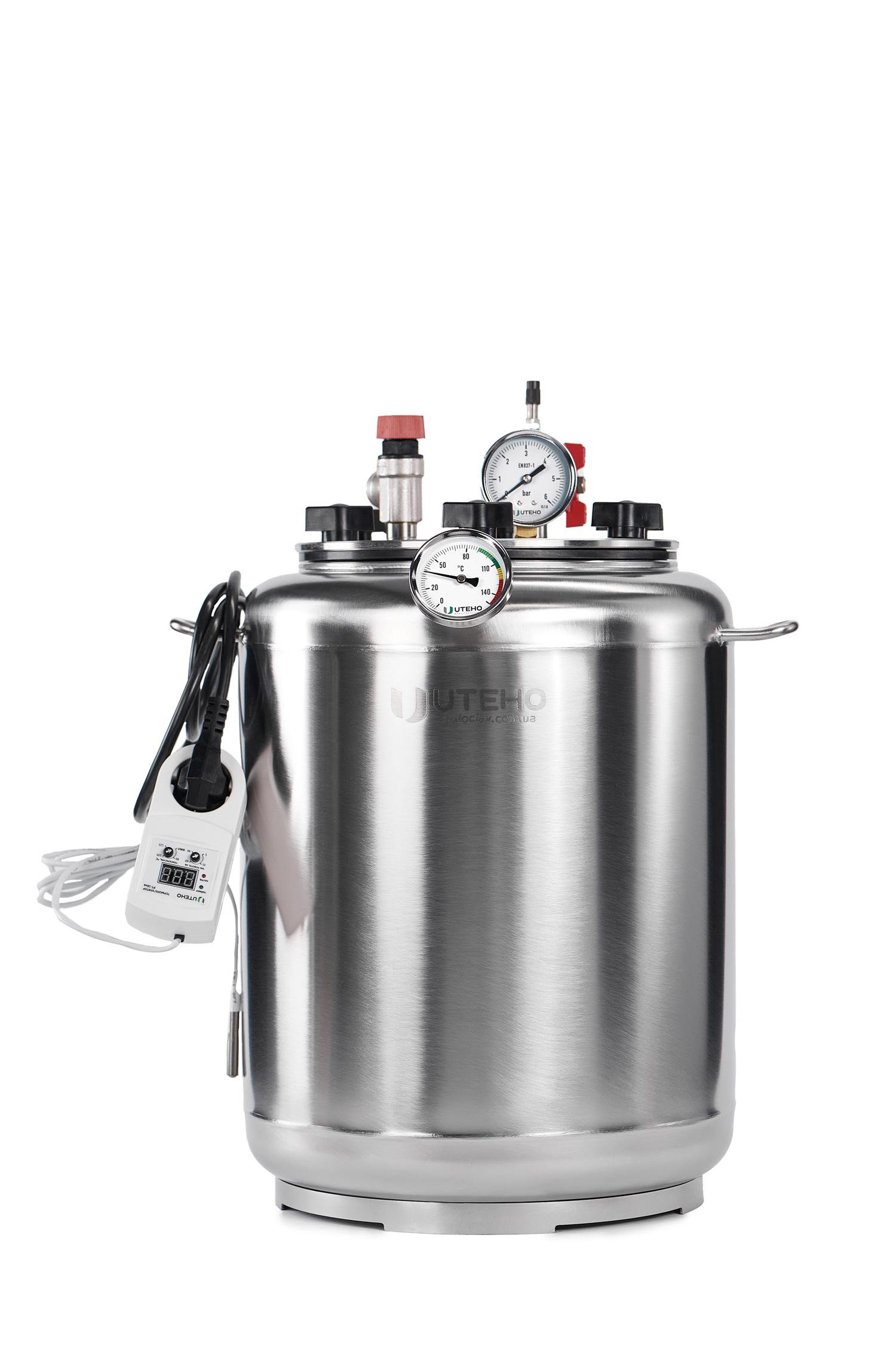 Автоклав для консервирования электрический UTEHO А16 electro 25 л 16 банок/0,5 л (842688167)