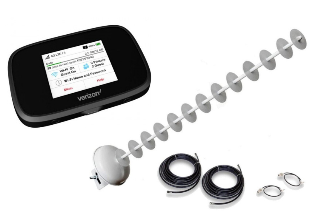 Wi-Fi роутер Novatel Wireless 7730L с антенной Стрела 20 дБ и кабелем с переходником