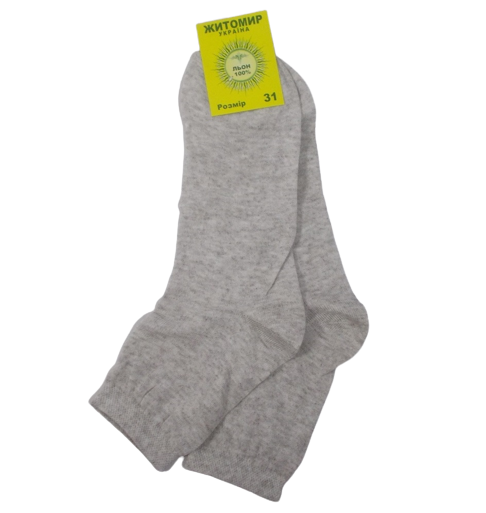 Носки мужские льняные Житомир р. 45-46 Бежевый (1382944582)