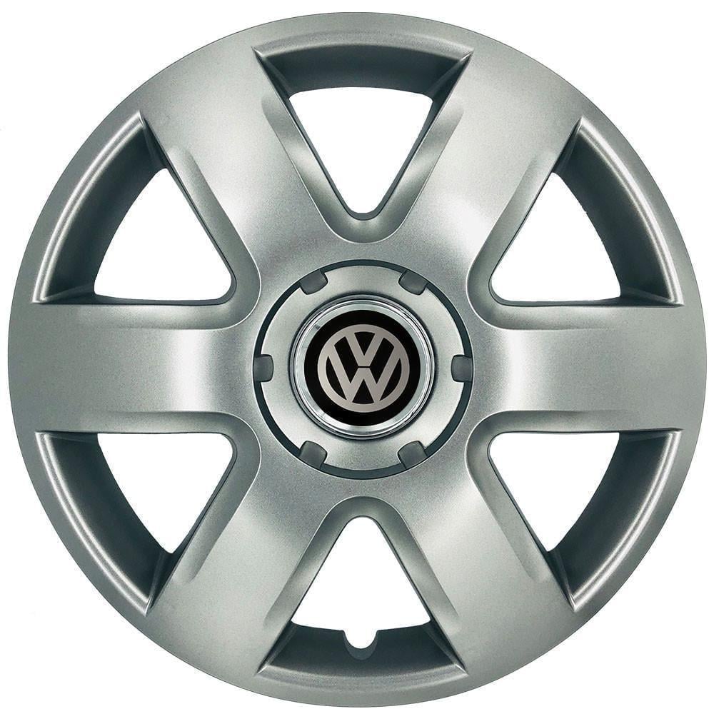 Колпаки SJS 337 с логотипом Volkswagen R15 4 шт. Серебристый (2654558839)