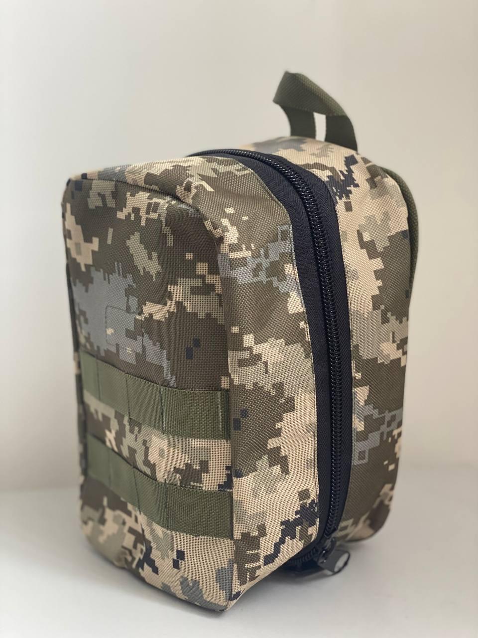 Подсумок для аптечки MOLLE с отрывной платформой Пиксель (2716550716)