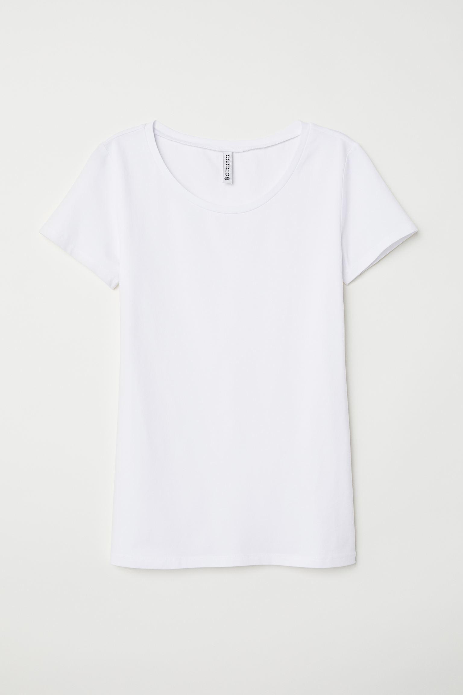 Футболка H&M XS Белый (19050678342)