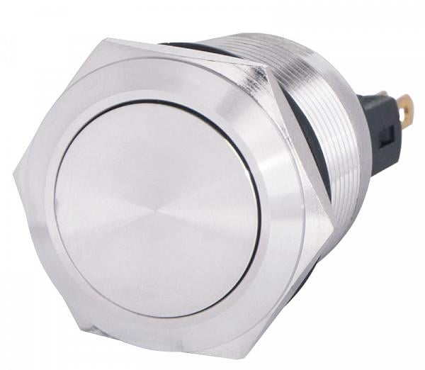 Кнопка плоска АСКО-Укрем TYJ 22-311 1NO+1NC металева без підсвічування з фіксацією 22 мм (A0140010125) Кнопка плоска АСКО-Укрем TYJ 22-311 1NO+1NC металева без підсвічування з фіксацією 22 мм (A0140010125)