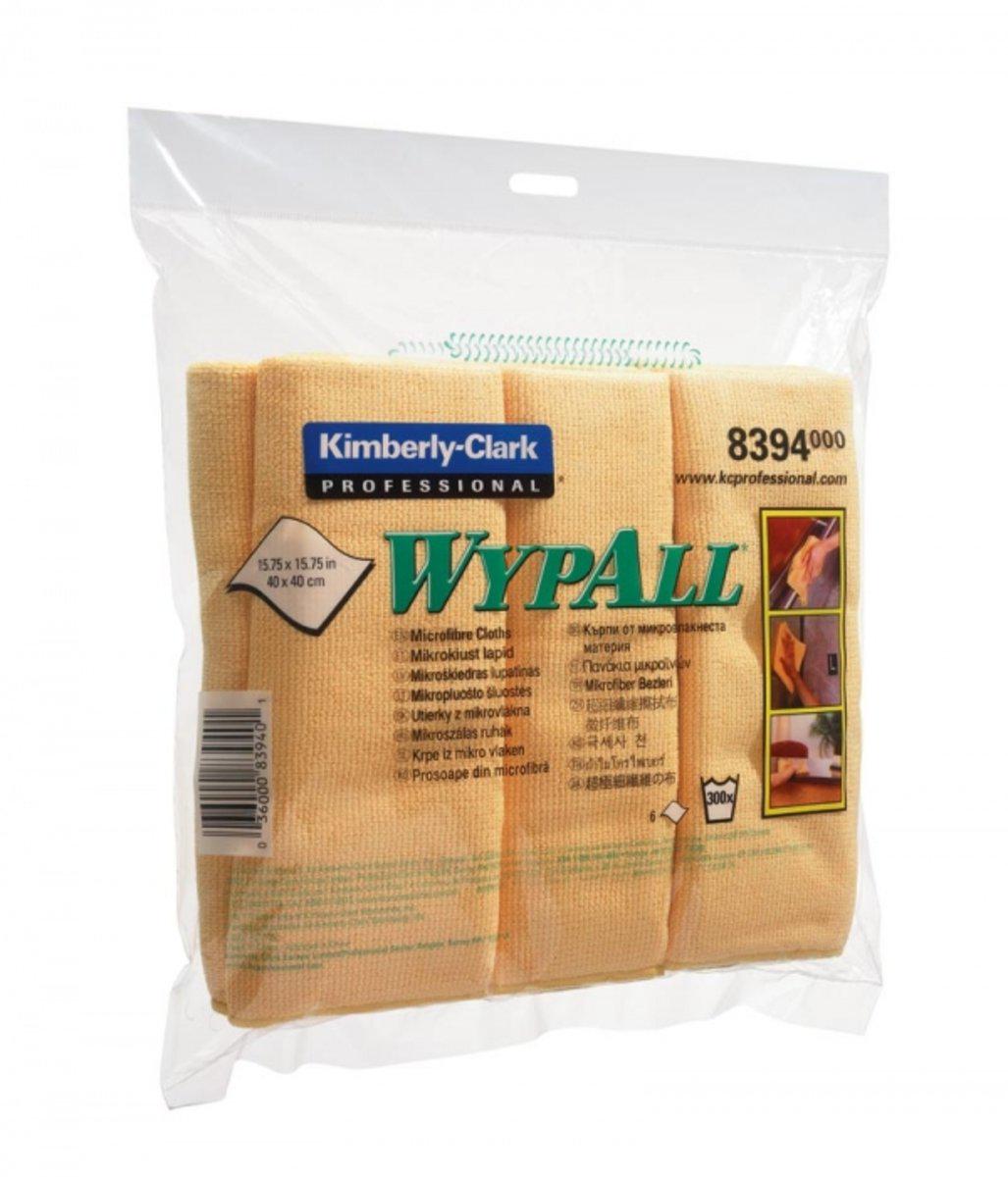 Серветка Kimberly-Clark WypAll Microfibre Cloth Жовтий (8394)