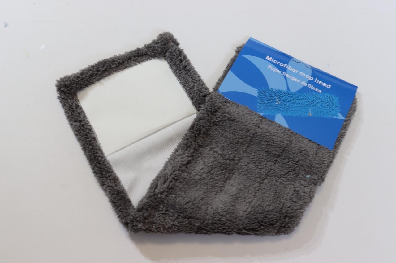 Запасна насадка з мікрофібри для швабри (X9010/grey)