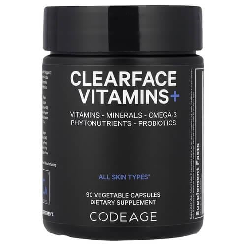 Универсальные витамины Codeage Clearface Vitamins+ 90 капс. (AGE-00874)