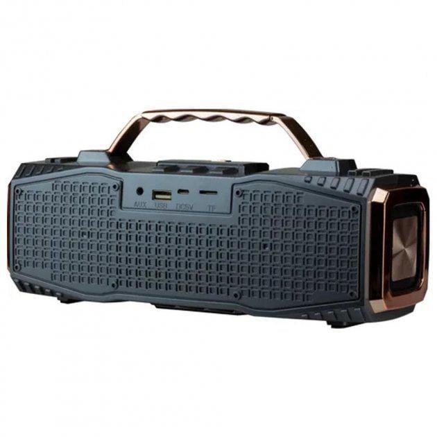 Колонка портативная XPRO G600 15 Вт USB/AUX/FM/Bluetooth Черный (436fad98)