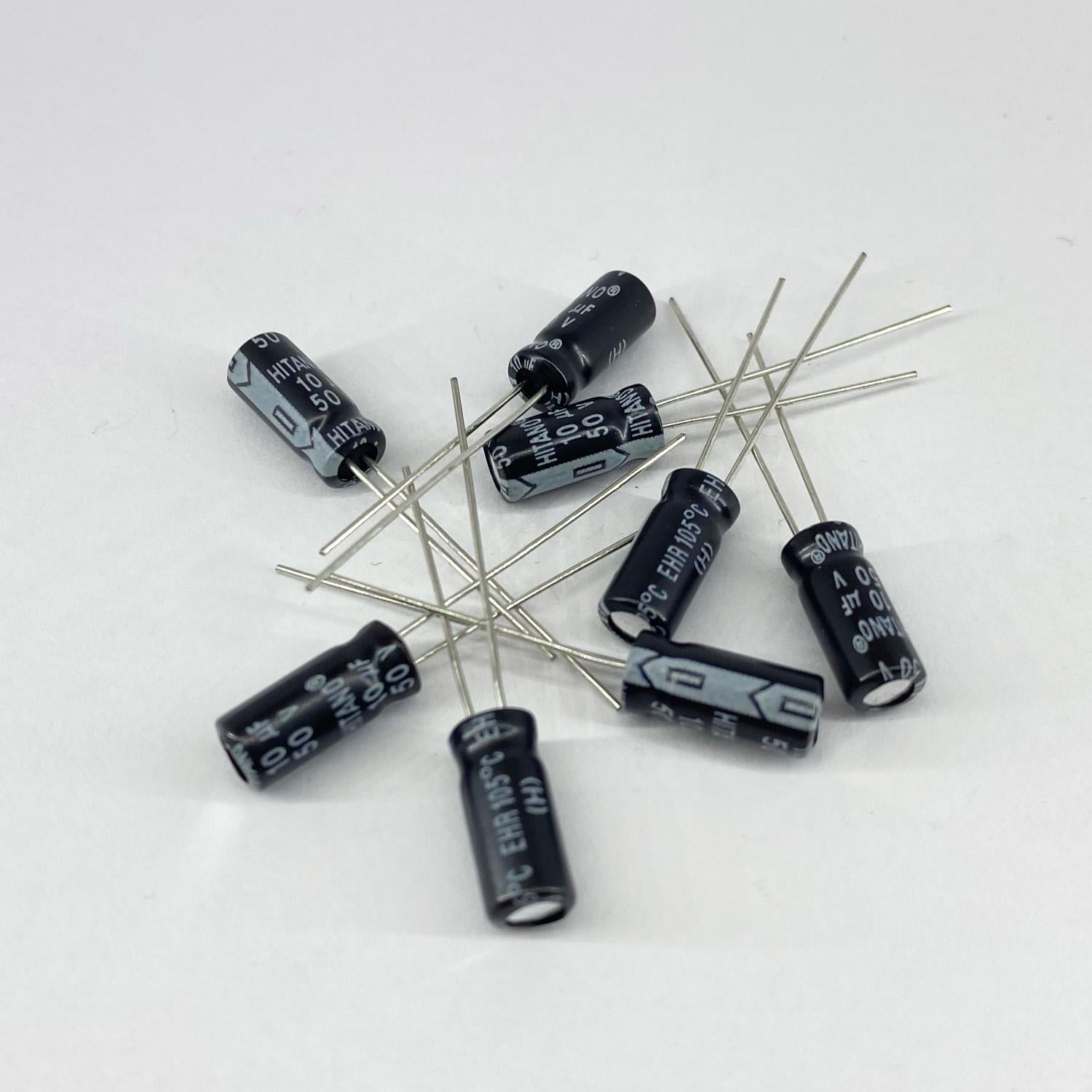 Электролитические конденсаторы HITANO 10 мкф 50V 5x11 мм 105 °C (5250)