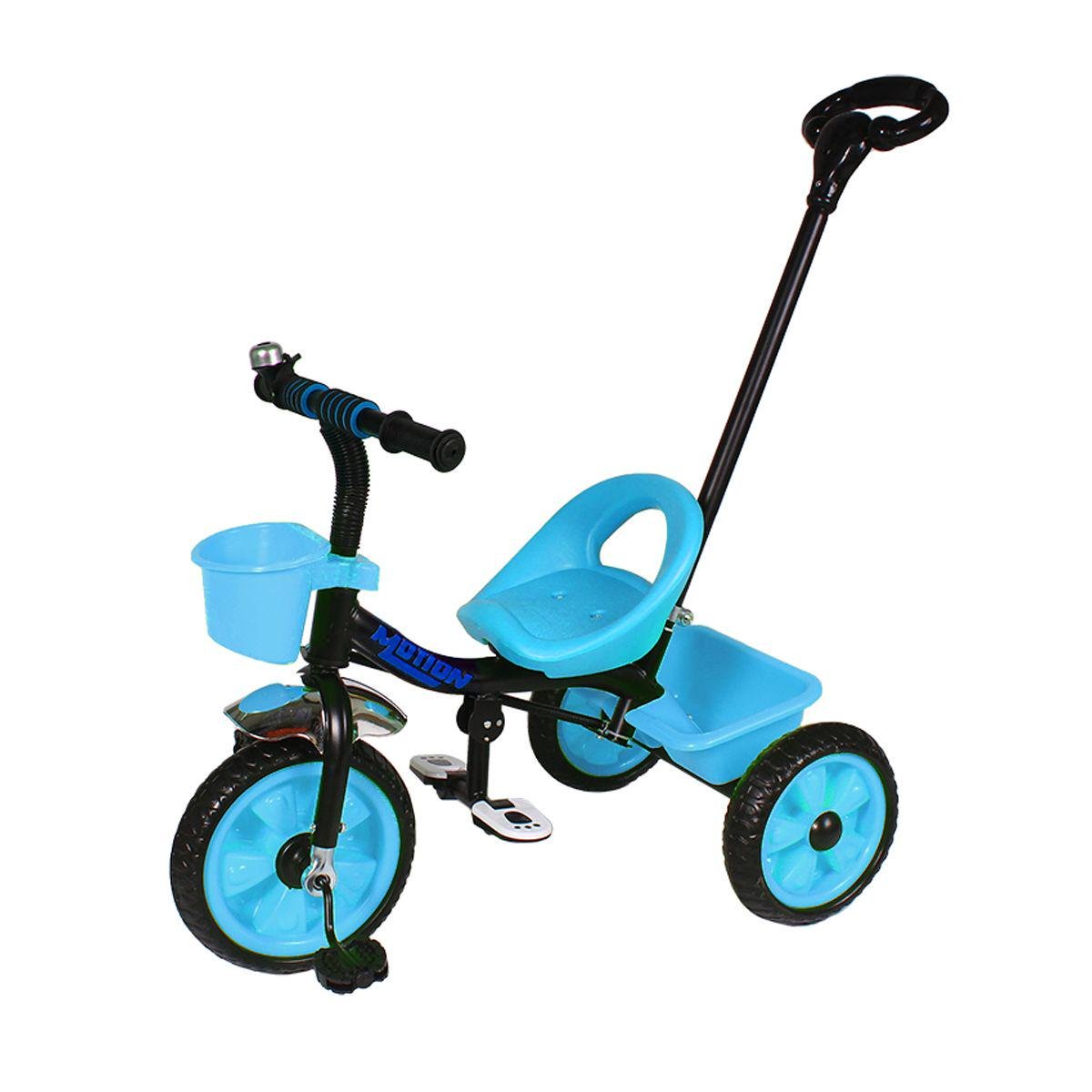 Детский велосипед трехколесный Motion Синий (133294)