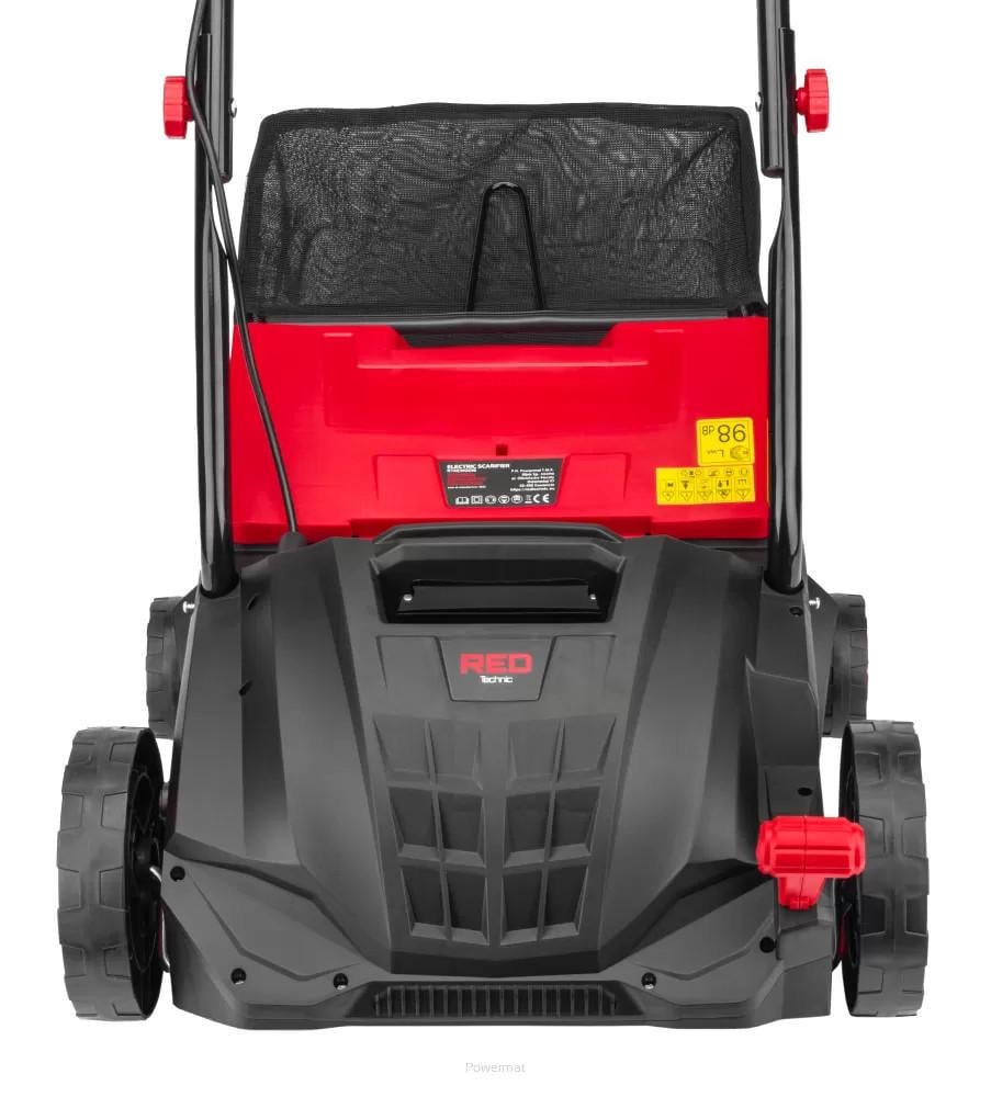 Аэратор-скарификатор электрический Red Technic RTAEW0016 2538505292 2400 Вт 32 см 2 вала - фото 5 Аэратор-скарификатор электрический Red Technic RTAEW0016 2538505292 2400 Вт 32 см 2 вала - фото 5