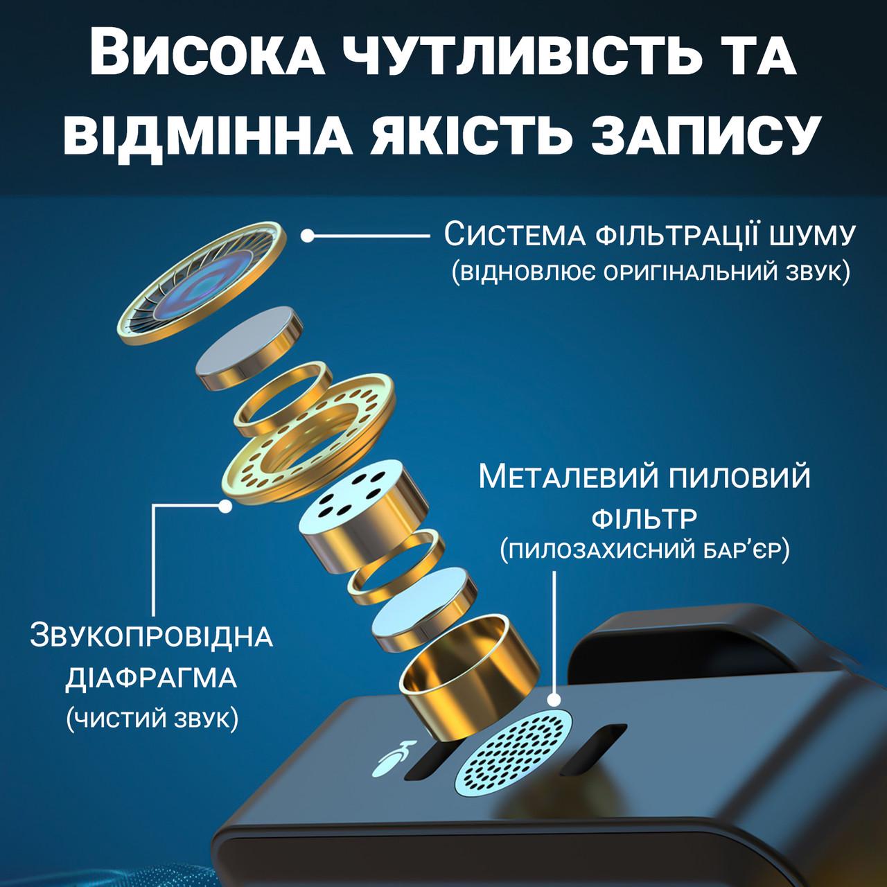 Радіосистема з петличним мікрофоном Savetek P36 Lightning бездротова для iPhone/iPad - фото 8