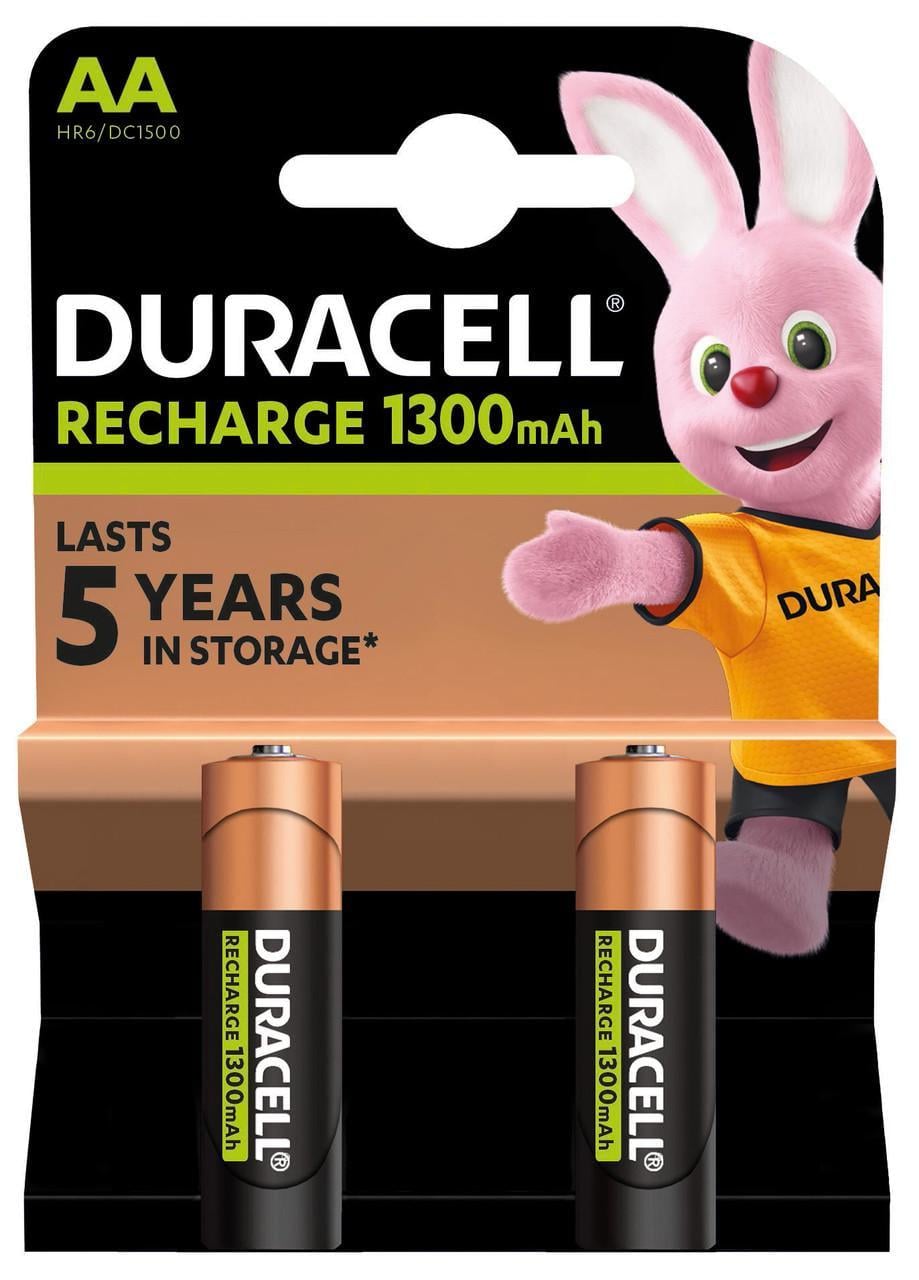 Акумулятори Duracell AA 1300 mAh 2 шт. (6410548)